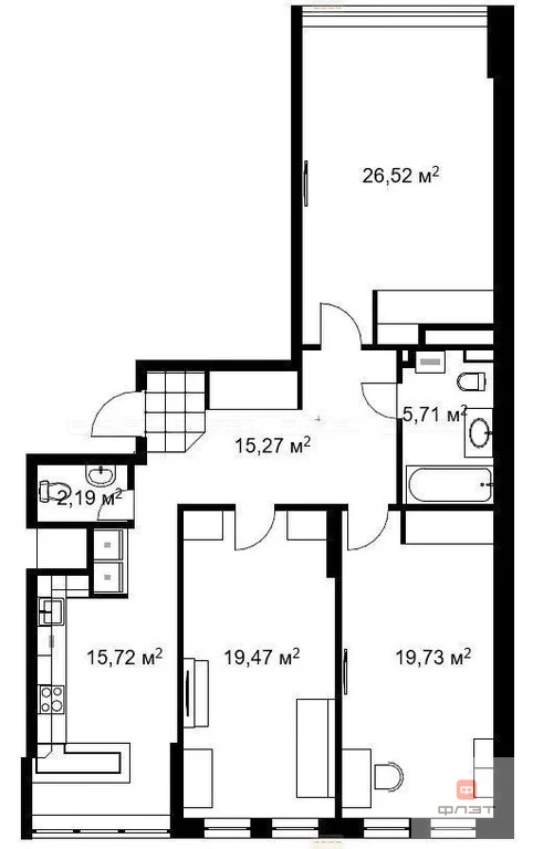 Продажа квартиры, Казань, ул. Павлюхина - Фото 25