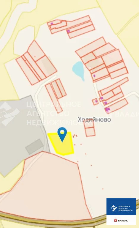 Продажа участка, Ходяйново, Рыбновский район - Фото 1