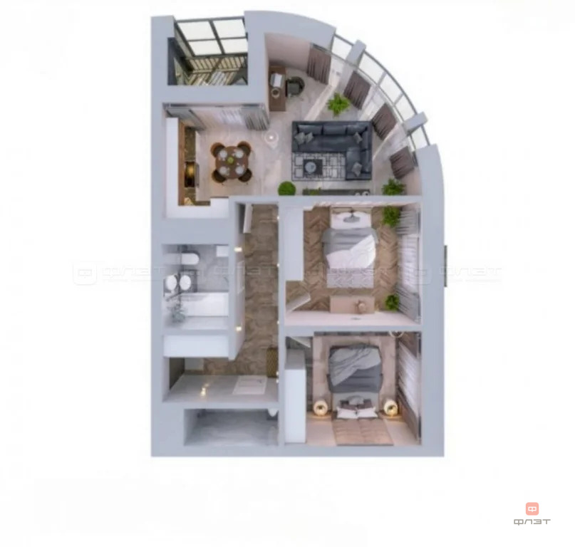 Продажа квартиры, Казань, ул. Рашита Салахова - Фото 13