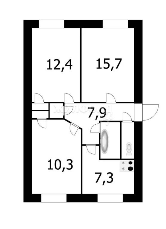 Продажа квартиры, Новосибирск, ул. Зорге - Фото 15