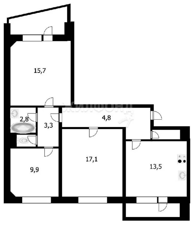 Продажа квартиры, Новосибирск, Михаила Немыткина - Фото 11