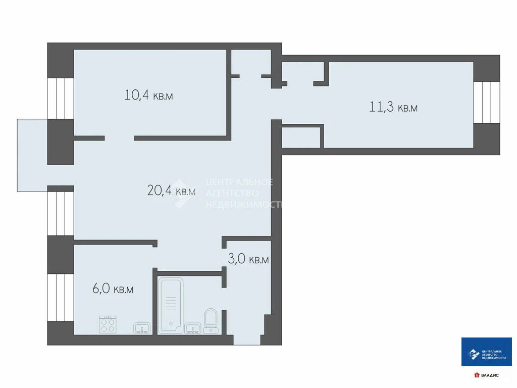 Продажа квартиры, Рязань, ул. Гагарина - Фото 14