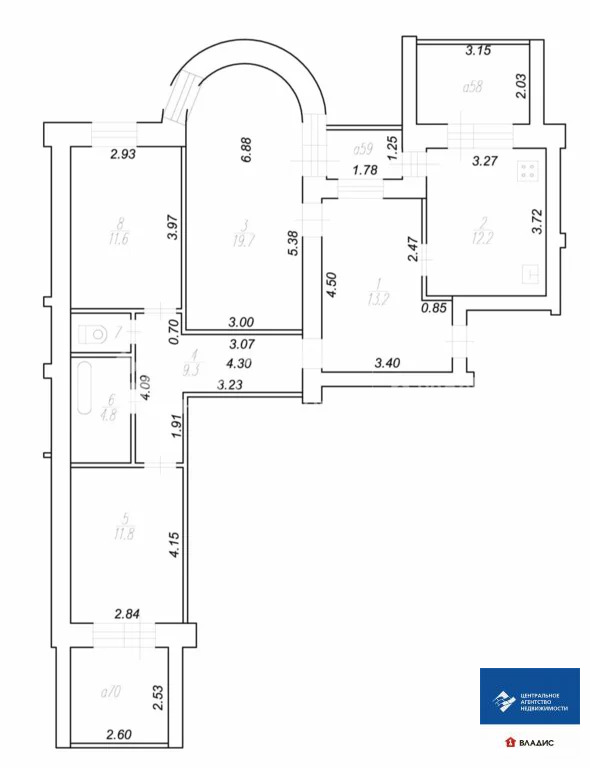 Продажа квартиры, Рязань, улица 4-я Линия - Фото 27