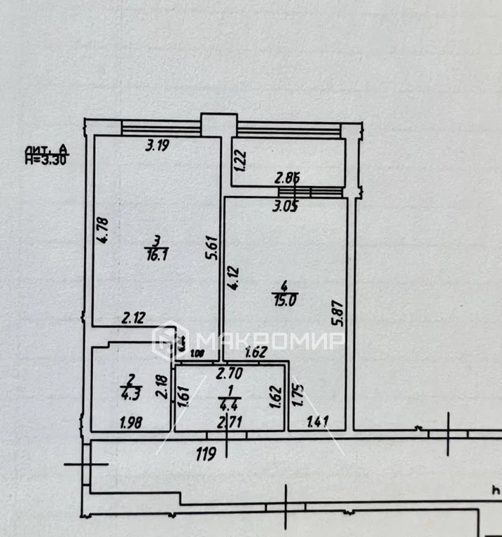 Продажа квартиры, Новороссийск, имени Алексея Матвейкина ул. - Фото 10