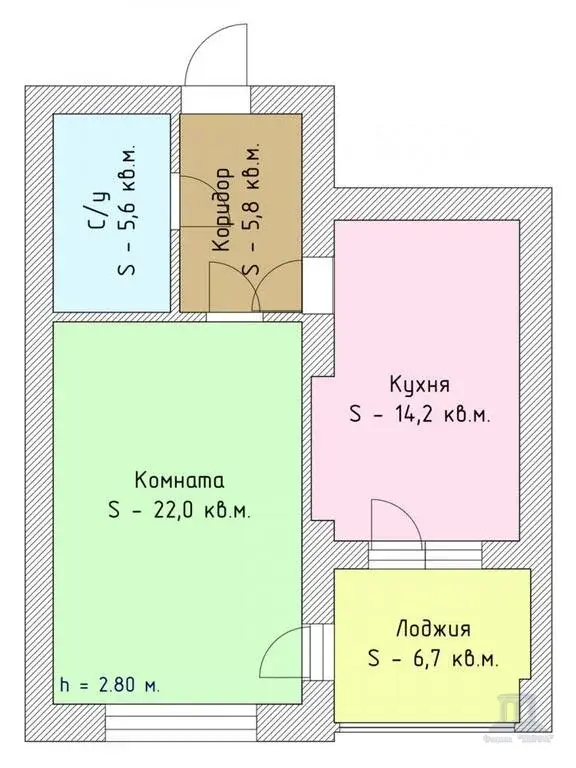 Продаю 1 к квартиру в Александровке ЖК Голубые Ели в Ростове-на-Дону - Фото 16