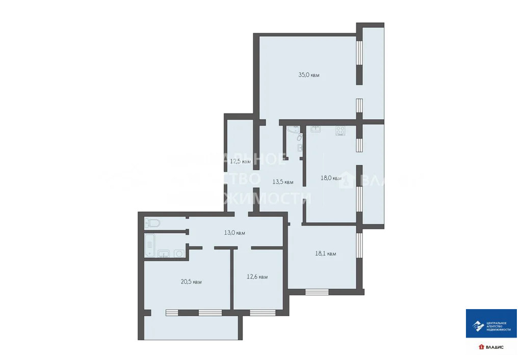 Продажа квартиры, Рязань, ул. Бирюзова - Фото 23