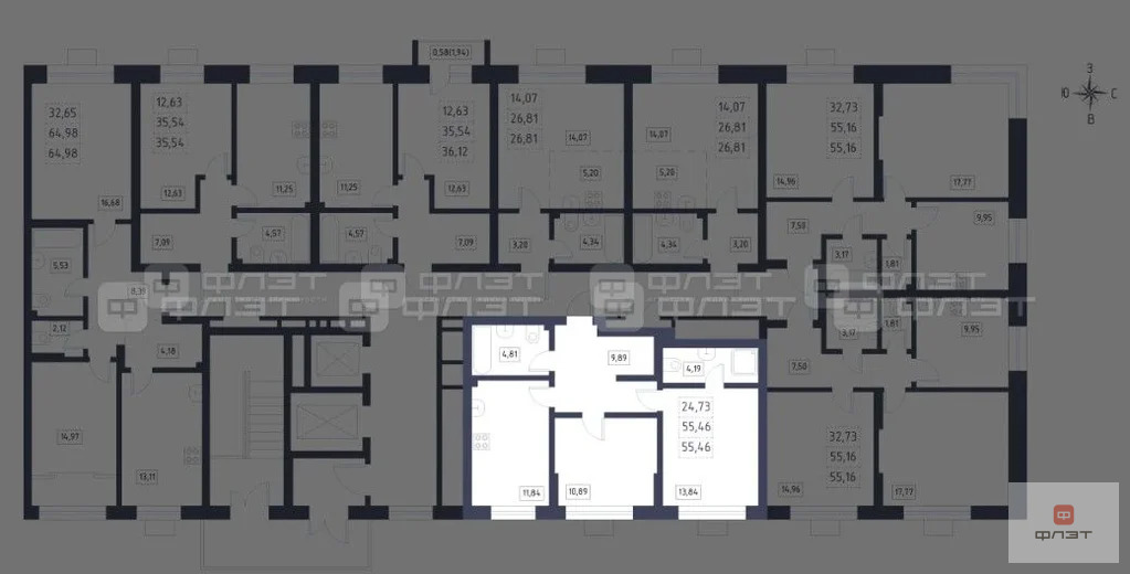 Продажа квартиры в новостройке, Казань, ул. Владимира Кулагина - Фото 6