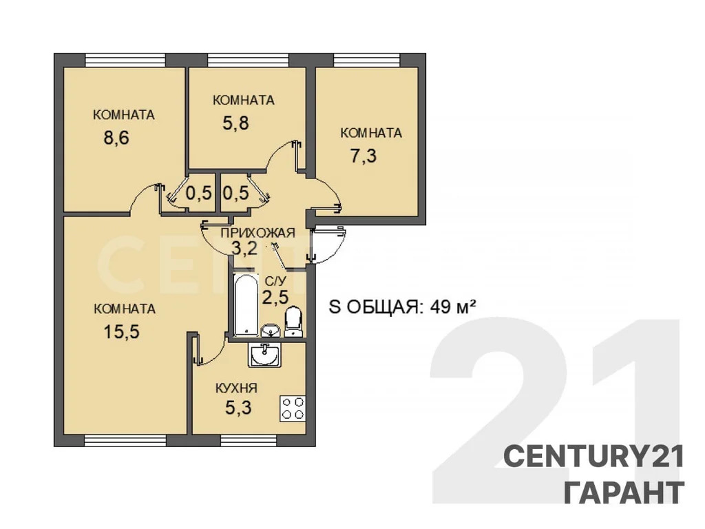 Продажа квартиры, м. Международная, ул. Турку - Фото 32