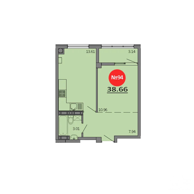 Продажа квартиры в новостройке, Белоглинка, Симферопольский район, ... - Фото 2