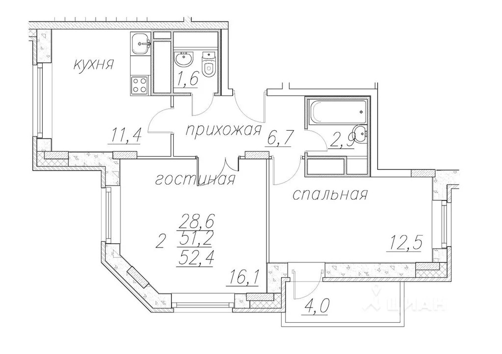 Жк полет карта