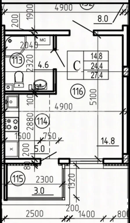 Продажа квартиры, Севастополь, ул. Токарева - Фото 2