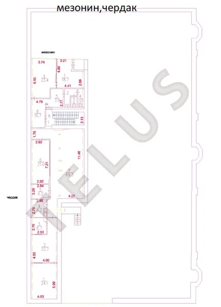 м.Маяковская, ул.1-я Тверская-Ямская, 982 м2, Здание (ном. объекта: ... - Фото 7