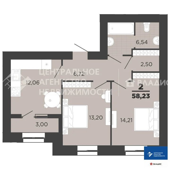 Продажа квартиры в новостройке, Рязань, Семчинская улица - Фото 6