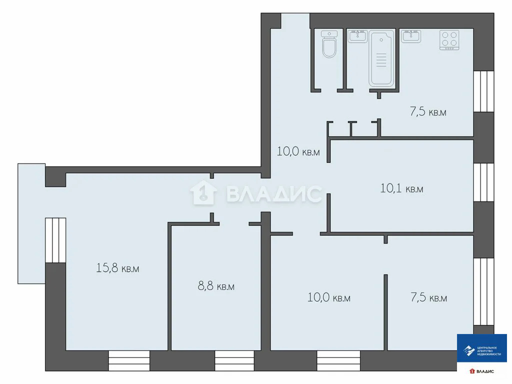 Продажа квартиры, Рязань, ул. Бирюзова - Фото 23