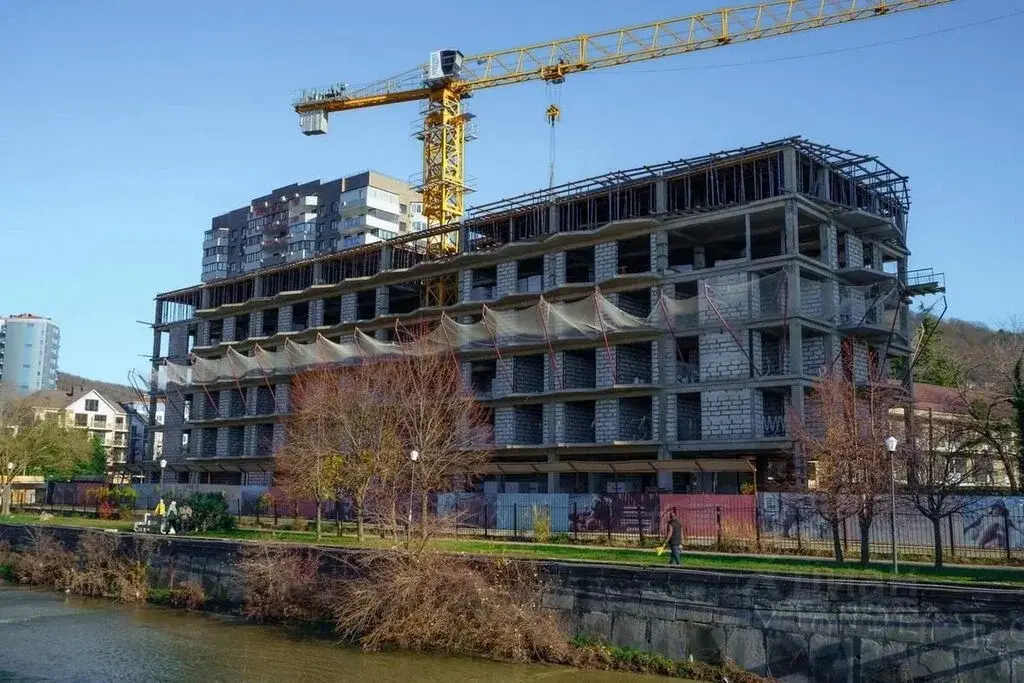 Продаю апартаменты-студию 27.3м Краснодарский край, Туапсинский ... - Фото 10