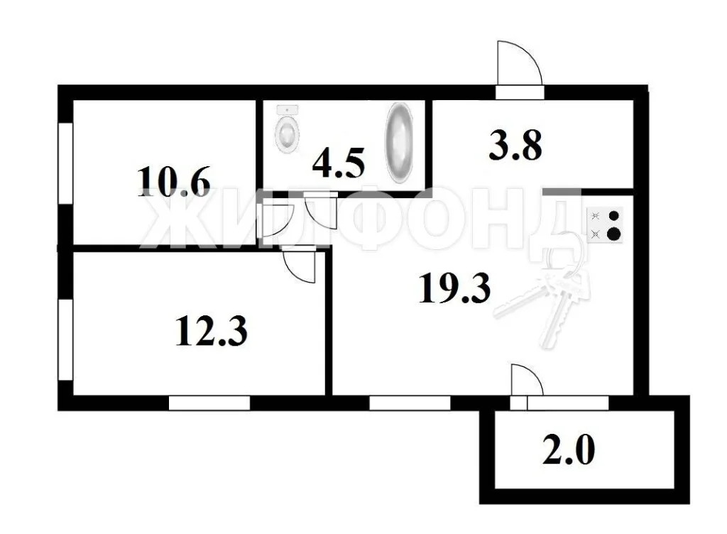 Продажа квартиры, Новолуговое, Новосибирский район, 3-й квартал - Фото 20