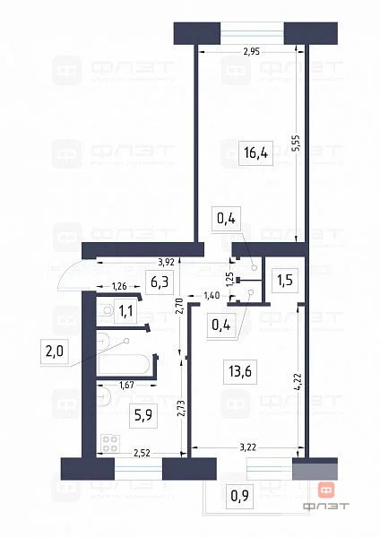 Продажа квартиры, Казань, ул. Зур Урам - Фото 12