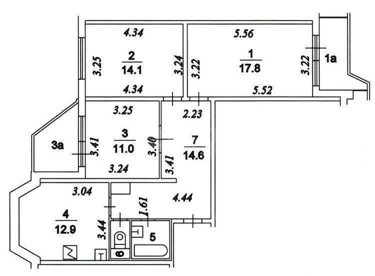 Продажа квартиры, Балашиха, Балашиха г. о., Кольцевая улица - Фото 2