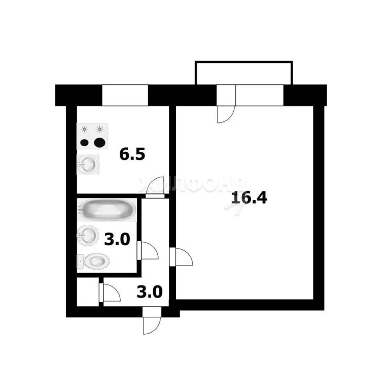 Продажа квартиры, Барышево, Новосибирский район, ул. Черняховского - Фото 2