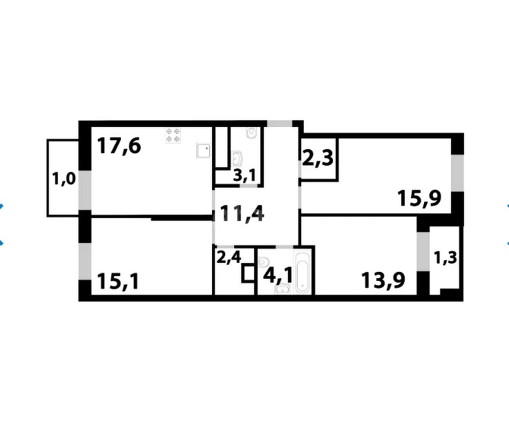 Продажа квартиры, Одинцово, ул. Маковского - Фото 15