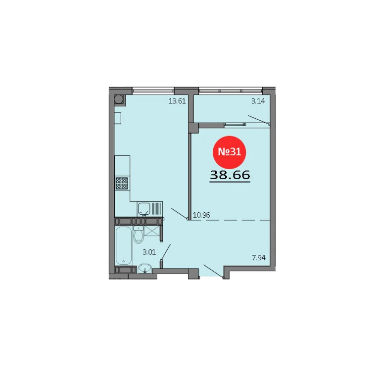 Продажа квартиры в новостройке, Белоглинка, Симферопольский район, ... - Фото 2