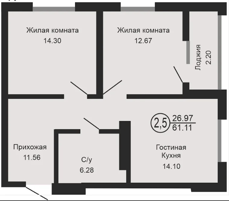 Продажа квартиры в новостройке, Оренбург, улица Геннадия Донковцева - Фото 0