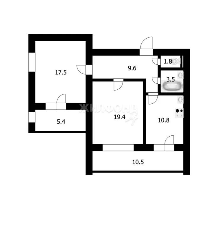 Продажа квартиры, Новосибирск, ул. Гэсстроевская - Фото 15