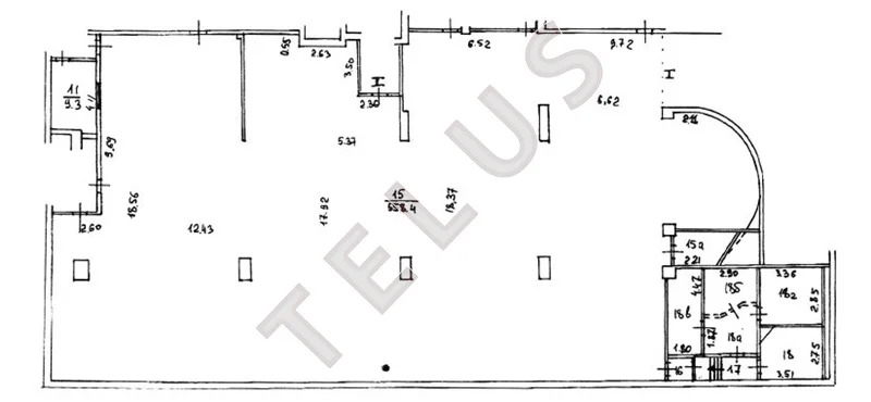 м. Бауманская, Токмаков переулок, 3953 м2, Здание (ном. объекта: 41) - Фото 9