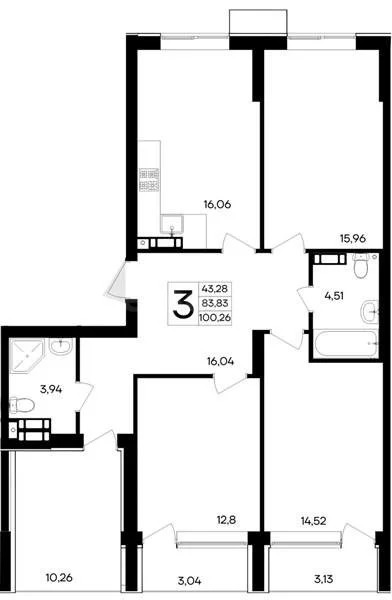 Продажа квартиры в новостройке, Севастополь, ул. Мате Залки - Фото 1