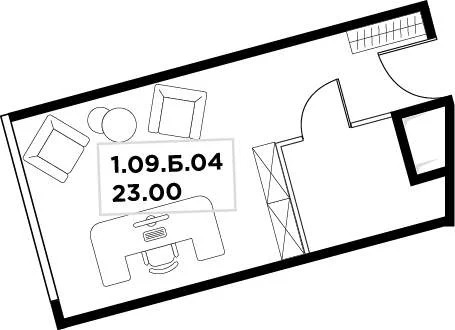 Продажа офиса 23 м2 - Фото 4