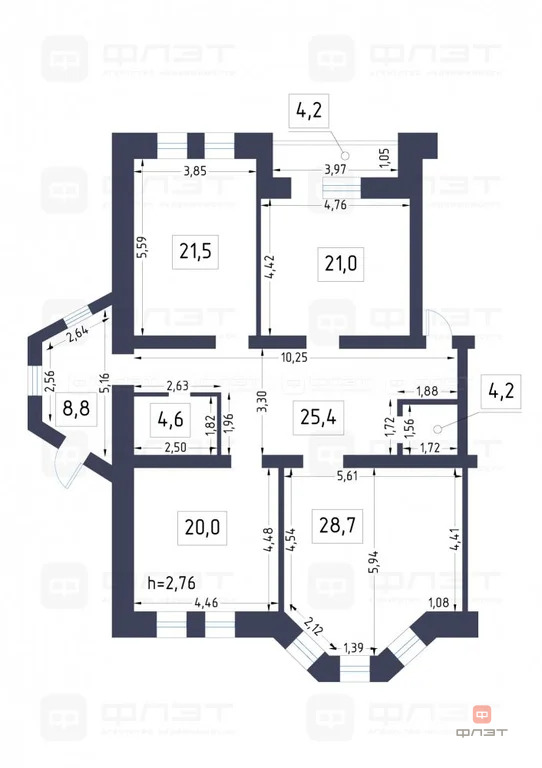 Продажа квартиры, Казань, ул. Лево-Булачная - Фото 20