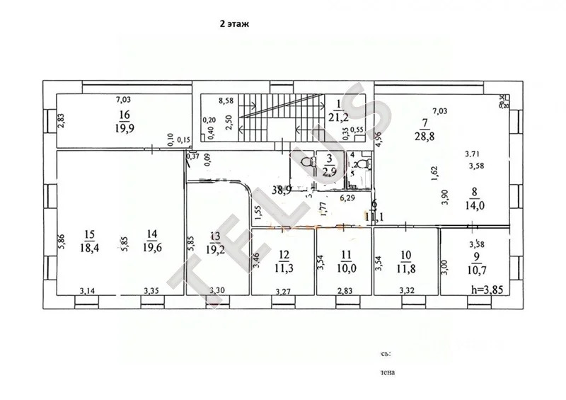м Бауманская, наб Академика Туполева, 969 м2, Здание (ном. объекта: ... - Фото 16