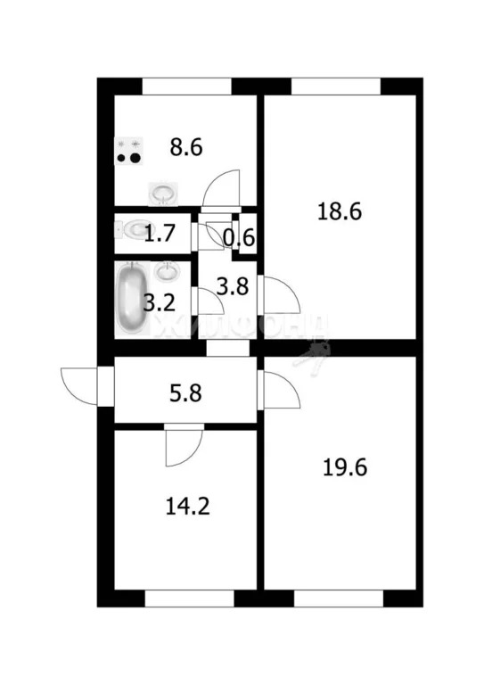 Продажа квартиры, Новосибирск, ул. Народная - Фото 16