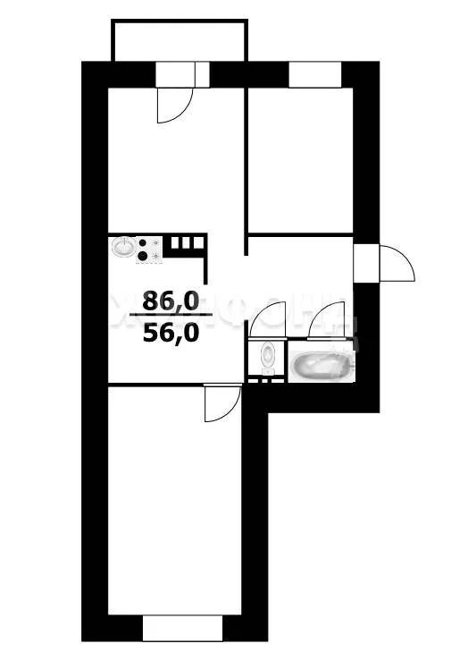 Продажа квартиры, Новосибирск, Александра Чистякова - Фото 18