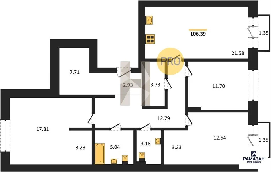 Продажа квартиры в новостройке, Казань, м. Козья слобода, ул. ... - Фото 1