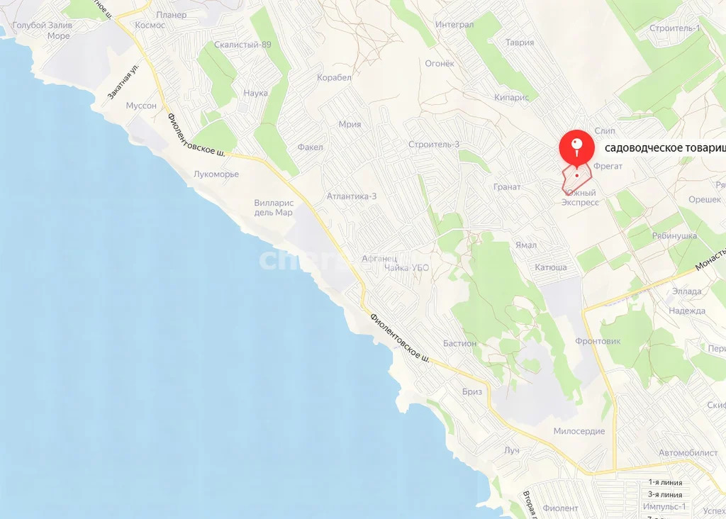 Продажа участка, Севастополь, территория СТ Якорь - Фото 2