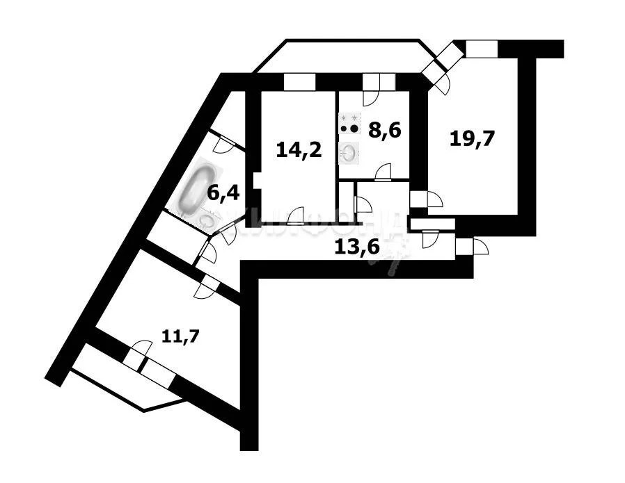 Продажа квартиры, Новосибирск, ул. Дачная - Фото 18