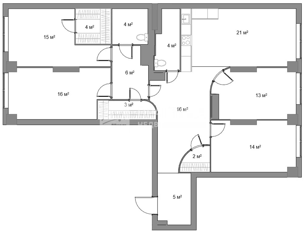 Продажа квартиры, Маршала Рокоссовского б-р. - Фото 15