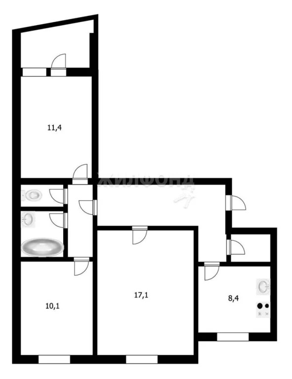 Продажа квартиры, Бердск, ул. Комсомольская - Фото 10