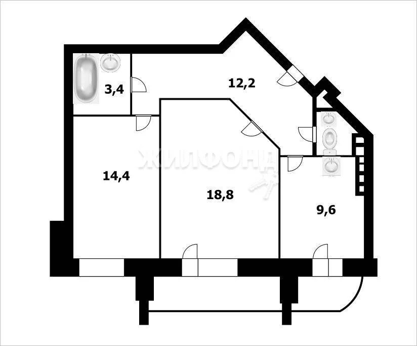 Продажа квартиры, Новосибирск, ул. Сухарная - Фото 6