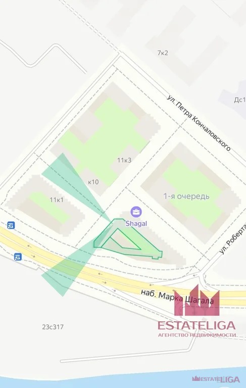 Продажа квартиры в новостройке, набережная Марка Шагала - Фото 2