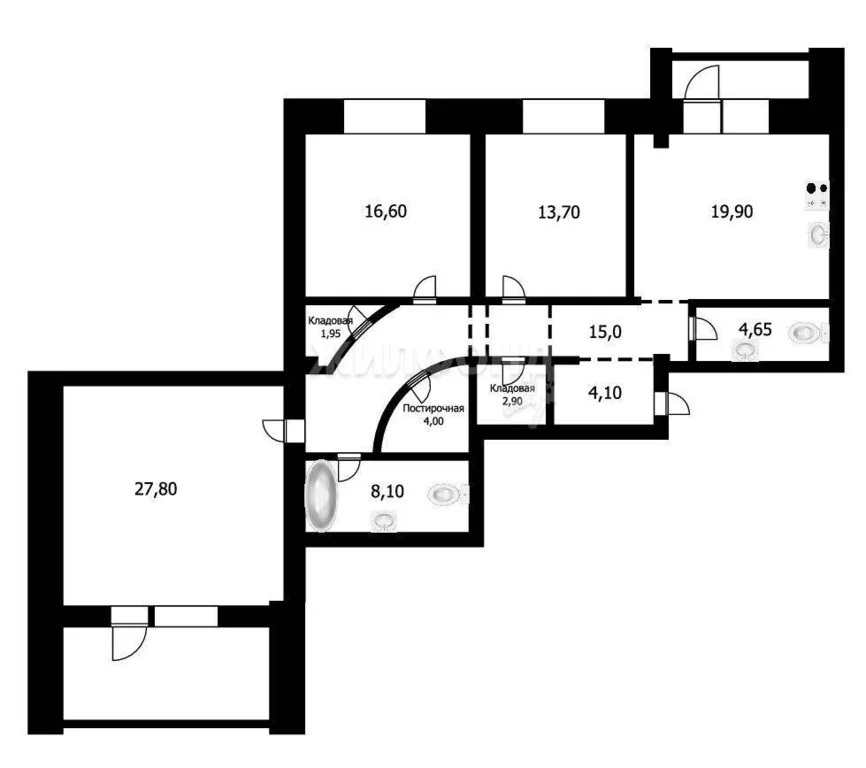 Продажа квартиры, Новосибирск, ул. Российская - Фото 20