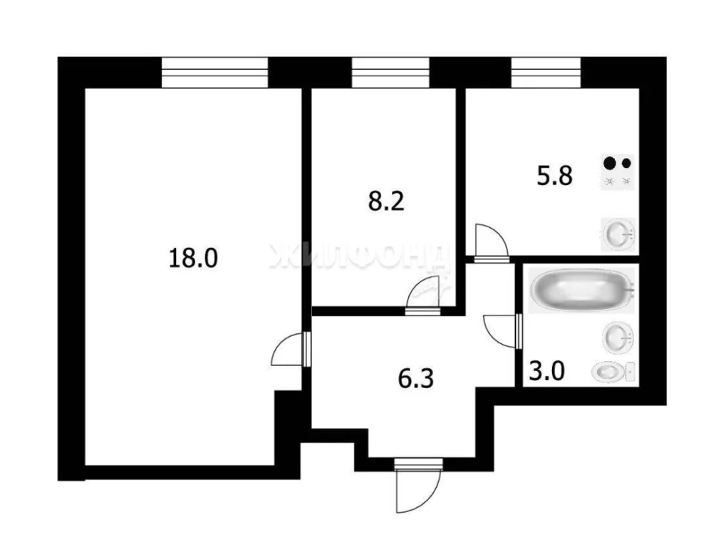 Продажа квартиры, Новосибирск, ул. Челюскинцев - Фото 12