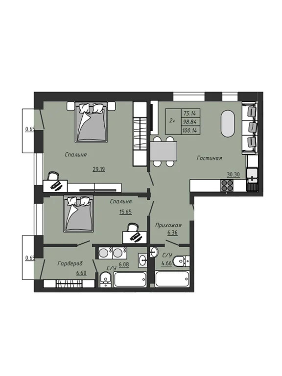 Продажа квартиры, Оренбург, Алексеевский пер. - Фото 5