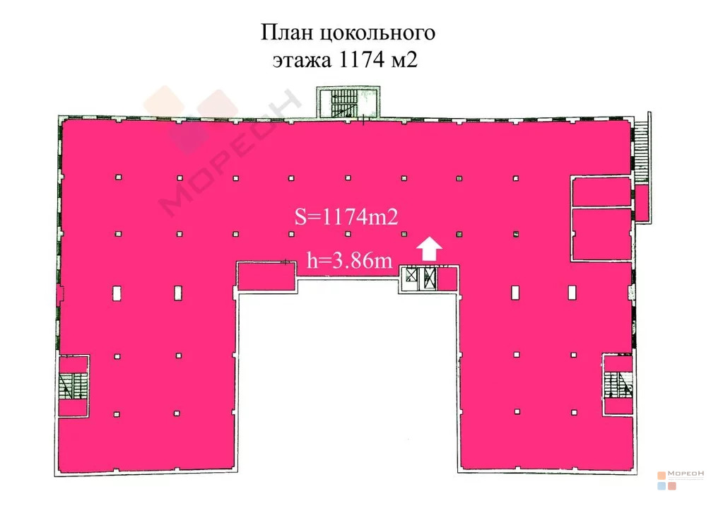 Офисное пространство на 1-м этаже, 380 м2 - Фото 8