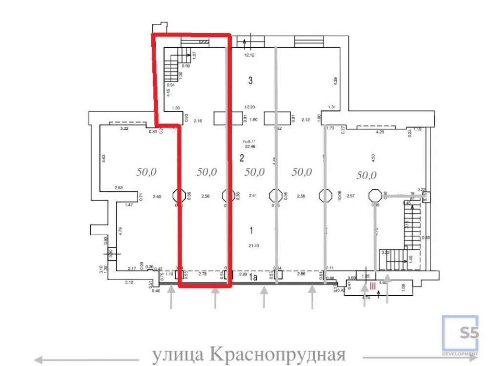 Аренда торгового помещения, м. Красносельская, ул. Краснопрудная - Фото 7