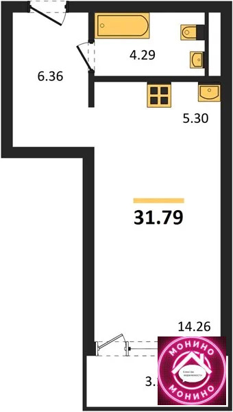 Продажа квартиры в новостройке, Ильинское, Волоколамский район, ... - Фото 0
