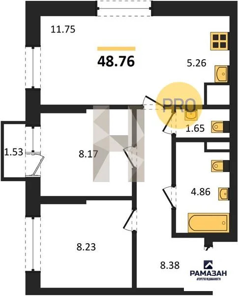 Продажа квартиры в новостройке, Казань, м. Проспект Победы, ул. ... - Фото 1