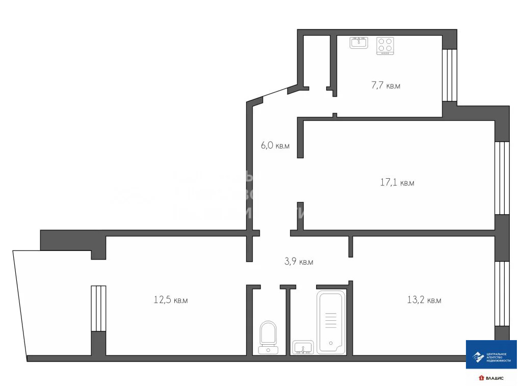 Продажа квартиры, Рязань, ул. Сельских Строителей - Фото 17