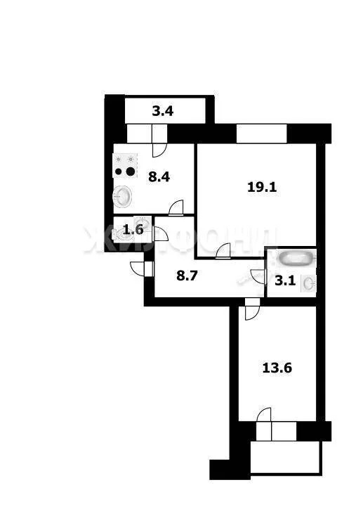 Продажа квартиры, Новосибирск, ул. Рубиновая - Фото 18